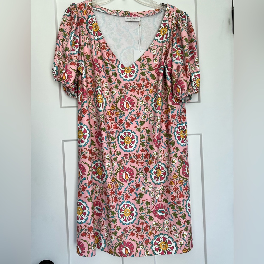 Smith and Quinn puff sleeve dress
